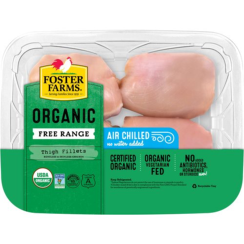 Foster Farms Organic Boneless Skinless Thigh